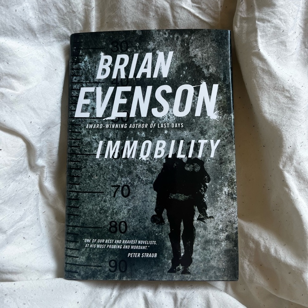 Immobility by Brian Evenson | Post-Apocalyptic Horror Sci-Fi Novel